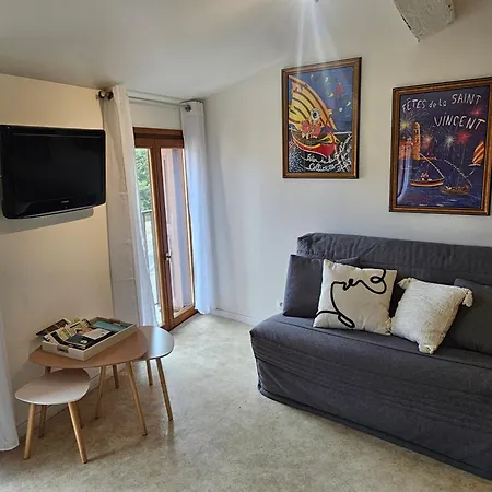 Grand Mezzanine A 3min A Pied De La Appartement Collioure